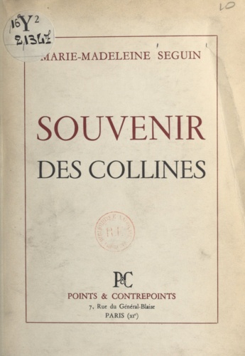 Souvenir des collines