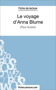 Marie Mahon et  Fichesdelecture.com - Le voyage d'Anna Blume - Analyse complète de l'oeuvre.