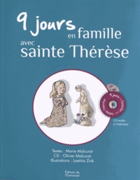 Marie Malcurat - 9 jours en famille avec sainte Thérèse. 1 CD audio