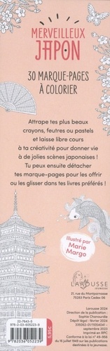 Merveilleux Japon. 30 marques-pages à colorier