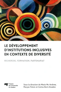 Le développement d'institutions inclusives en contexte de diversité