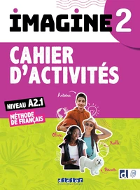 Imagine 2 - Niv. A2.1 - édition 2022 - Cahier + CD mp3 + didierfle.app