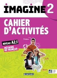 Marie-Noëlle Cocton - Imagine 2 niveau A2.1 - Cahier d'activités. 1 CD audio MP3