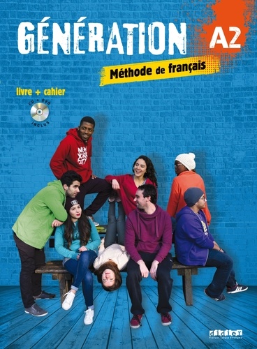 Marie-Noëlle Cocton - Méthode de français Génération A2 - Livre + cahier. 1 DVD + 1 CD audio