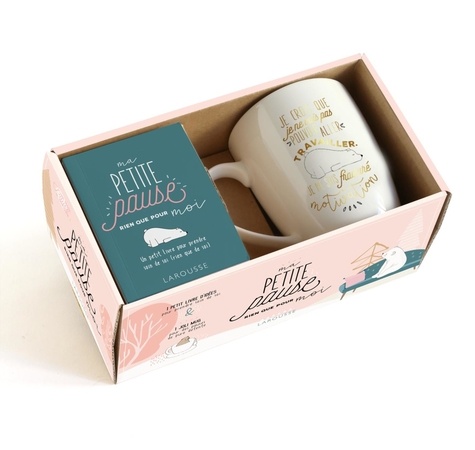 Marie-Noëlle Pichard - Coffret Ma petite pause rien que pour moi - Avec un mug.