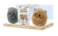 Marie-Noëlle Pichard et Rosalba de Magistris - Mes jolis chatons anti-froid - Coffret avec 2 bouillottes en peluche + 1 livret d'astuces.
