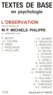 Marie-Paule Michels-Philippe et  Collectif - Observation.