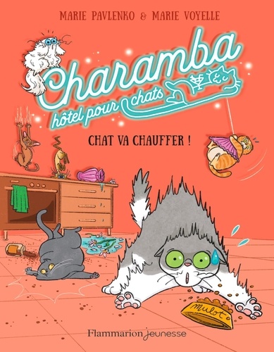Charamba, hôtel pour chats  Chat va chauffer !