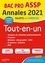 Annales Bac Pro ASSP Tout-en-un. Sujets et corrigés  Edition 2021