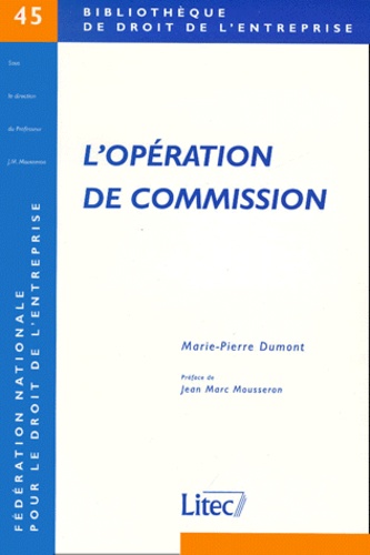 Marie-Pierre Dumont - L'Operation De Commission.