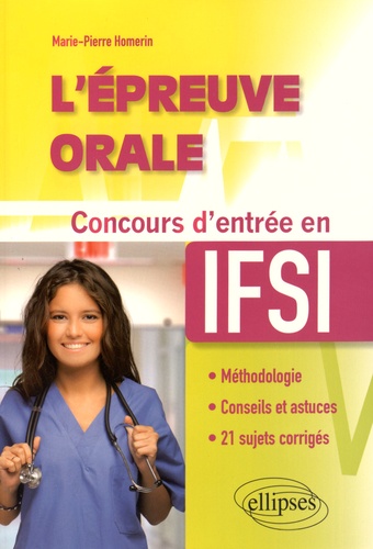 L'épreuve orale. Concours d'entrée en IFSI