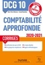 Marie-Pierre Mairesse et Arnaud Desenfans - DCG 10 Comptabilité approfondie - Corrigés - 2020-2021.