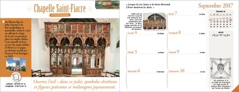 L'agenda escapades en France. Sur le chemin des chapelles  Edition 2017