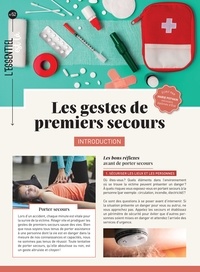 Marie Potvain - Les gestes de premiers secours.