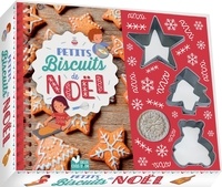 Marie Pourrech et  Solenne - Petits biscuits de Noël - Coffret avec avec 3 emporte-pièces, 1 livre de recettes et 1 tampon.