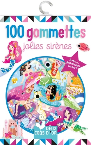 100 gommettes jolies sirènes