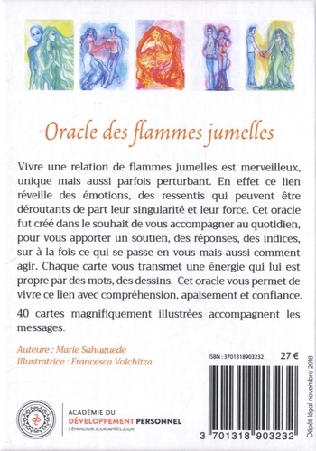 Oracle des flammes jumelles de Marie Sahuguede - Livre - Decitre