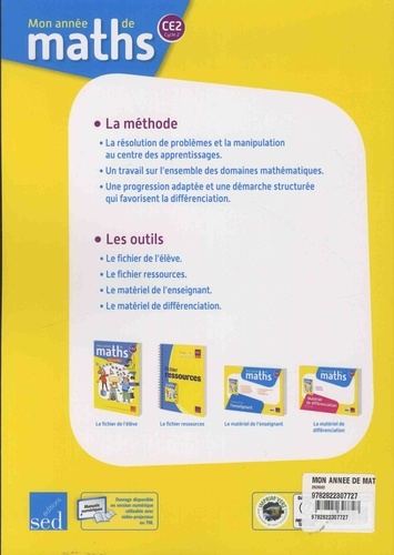 Mathématiques CE2 Cycle 2 Mon année de maths. Fichier de l'élève  Edition 2018