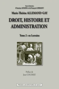 Droit, histoire et administration