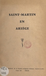 Marie-Thérèse Laureilhe - Saint-Martin en Ariège.