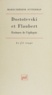 Marie-Thérèse Sutterman - Dostoïevski et Flaubert - Écritures de l'épilepsie.