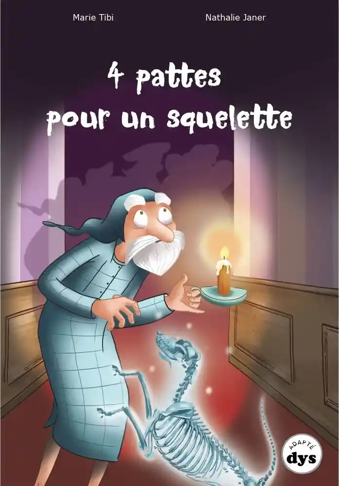 couverture de : 4 pattes pour un squelette
