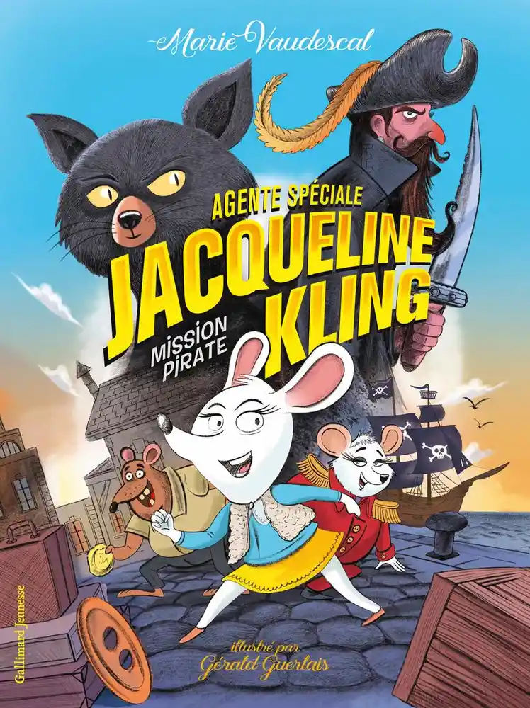 Couverture de Agente spéciale Jacqueline Kling n° 1 Mission pirate