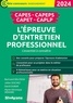Marie-Véronique Hémard et Bertrand Delcroix - L’épreuve d’entretien professionnel - CAPES, CAPEPS, CAPET, CAPLP. L’essentiel à connaître.