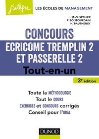 Marie-Virginie Speller et Pia Boisbourdain - Concours Écricome Tremplin 2 et Passerelle 2 - 3e éd. - Tout-en-un.