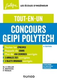 Marie-Virginie Speller et David Bentouza - Concours Geipi Polytech - 4e éd. - Tout-en-un.