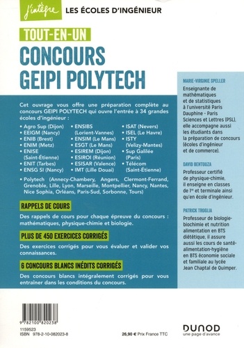 Concours Geipi Polytech. Tout-en-un  Edition 2021
