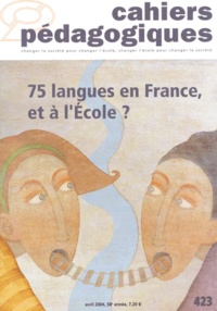 Marielle Rispail et  Collectif - A Scots Quair N° 423, avril 2004 : 75 langues en France, et à l'Ecole ?.