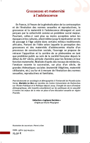 Grossesses et maternité à l'adolescence. Socio-histoire d'un problème public