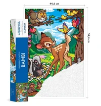 Coloriages mystères Bambi