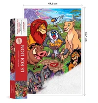 Coloriages mystères Le Roi Lion