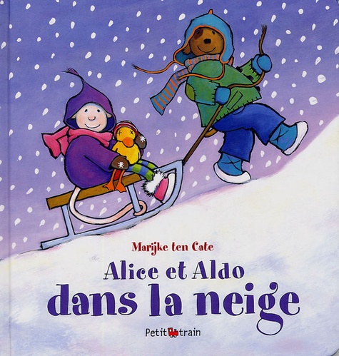 Marijke ten Cate - Alice et Aldo dans la neige.