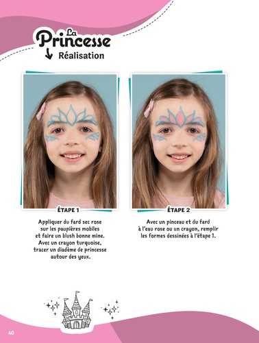 Livre : Maquillage pour enfants - Livres maquillage - 10 Doigts