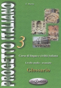 Progetto italiano 3 glossario