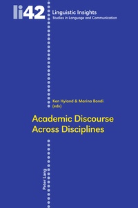 Marina Bondi et Ken Hyland - Academic Discourse Across Disciplines.