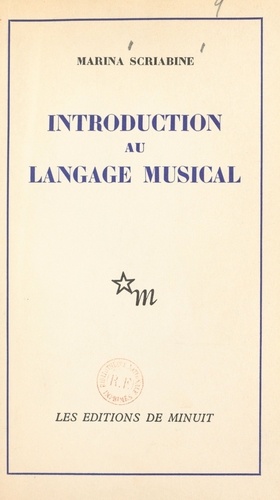 Introduction au langage musical