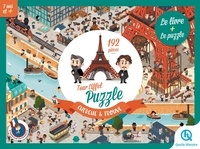 Marine Breuil-Salles et Mona Dolets - Puzzle cherche et trouve La Tour Eiffel, l'histoire de la Dame de fer - Avec un puzzle de 192 pièces.