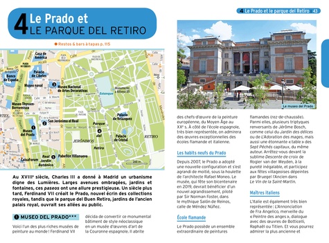 Un grand week-end à Madrid  Edition 2020 -  avec 1 Plan détachable