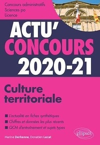 Marine Derkenne et Donatien Lecat - Culture territoriale - Cours et QCM.