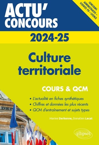 Culture territoriale. Cours et QCM  Edition 2024-2025