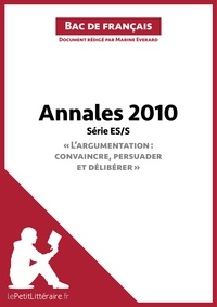 Marine Everard - Français ES/S 2010 - Annales corrigées.