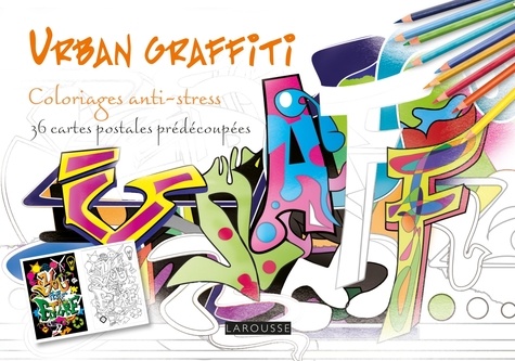 Marine Martinelli - Urban graffiti - Coloriages anti-stress.