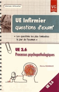 Marine Raimbaud - UE 2,6 Processus psychopathologiques.