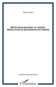 Mario Artuso - Décentralisation au Niger - Résultats et questions ouvertes.