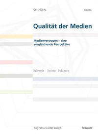 Medienvertrauen – eine vergleichende Perspektive