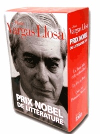 Mario Vargas Llosa - Mario Vargas Llosa coffret 3 volumes - La fête au Bouc ; La tante Julia et le scribouillard ; Qui a tué Palomino Molero ?.